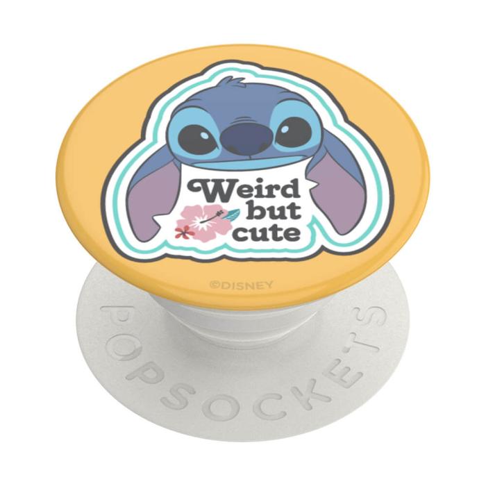 Bild 2, PopSockets PopSockets PopGrip Weird But Cute Stitch - Teknikhallen.se