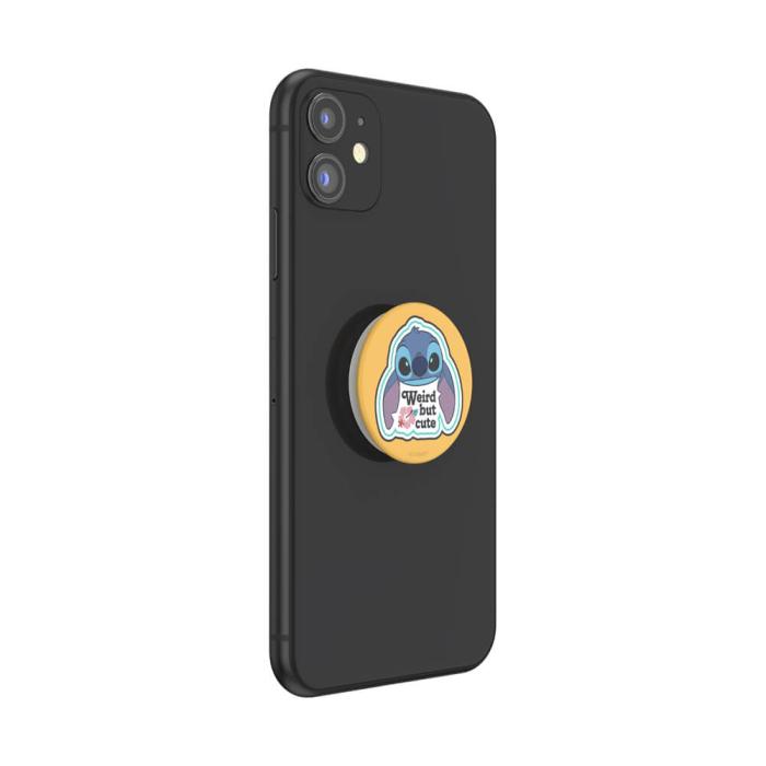 Bild 5, PopSockets PopSockets PopGrip Weird But Cute Stitch - Teknikhallen.se