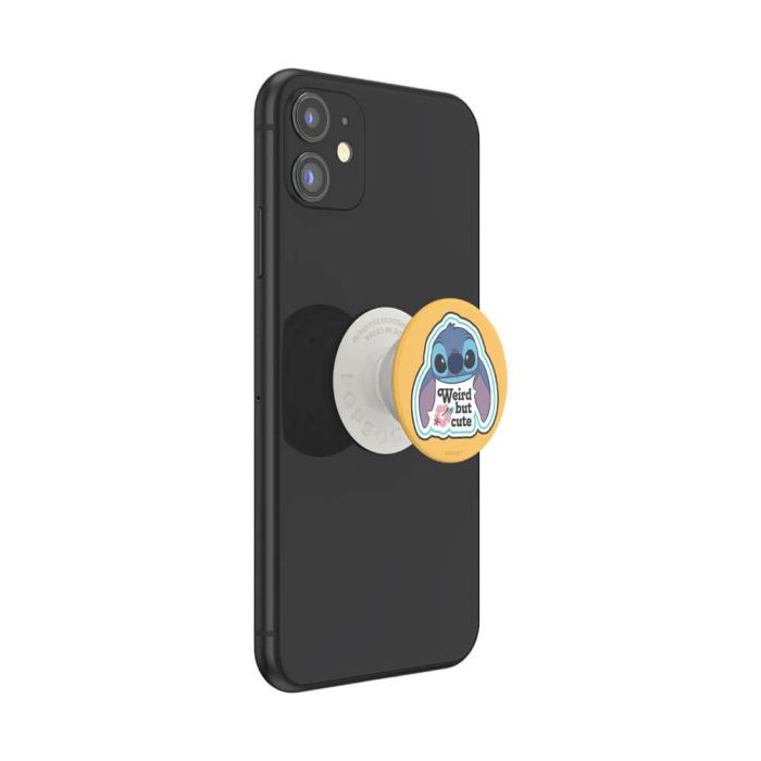 Bild 6, PopSockets PopSockets PopGrip Weird But Cute Stitch - Teknikhallen.se