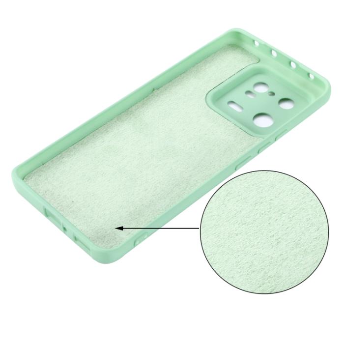 Bild 5,  Xiaomi 13 Pro 5G Skal Liquid Silikon Grön - Teknikhallen.se