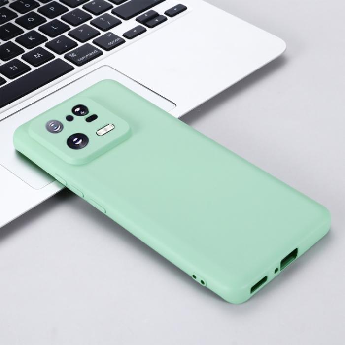 Bild 6,  Xiaomi 13 Pro 5G Skal Liquid Silikon Grön - Teknikhallen.se