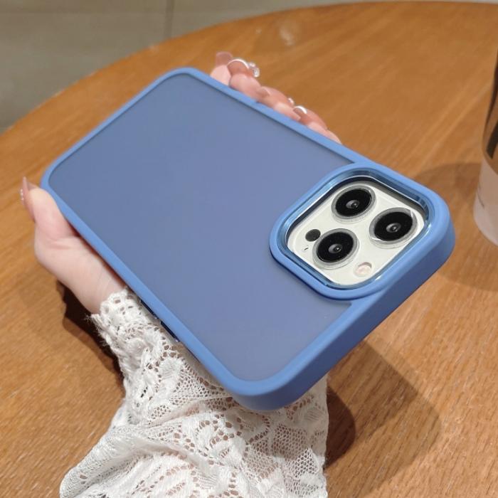 Bild 2,  iPhone 15 Pro Max Skal Classic Hybrid Matt Sierra Blue - Teknikhallen.se