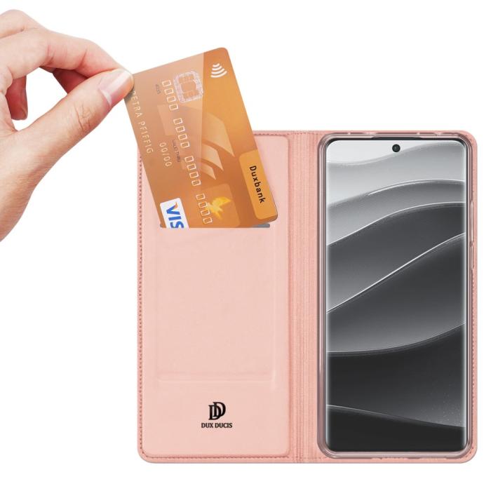 Bild 2, DUX DUCIS DUX DUCIS Xiaomi Redmi Note 14 Pro 5G Fodral Skin Pro Roséguld - Teknikhallen.se
