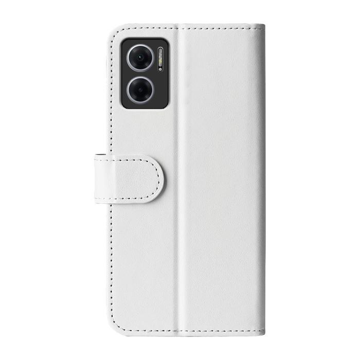 Bild 6,  Xiaomi Redmi 10 5G Fodral Crazy Horse Läder Vit - Teknikhallen.se