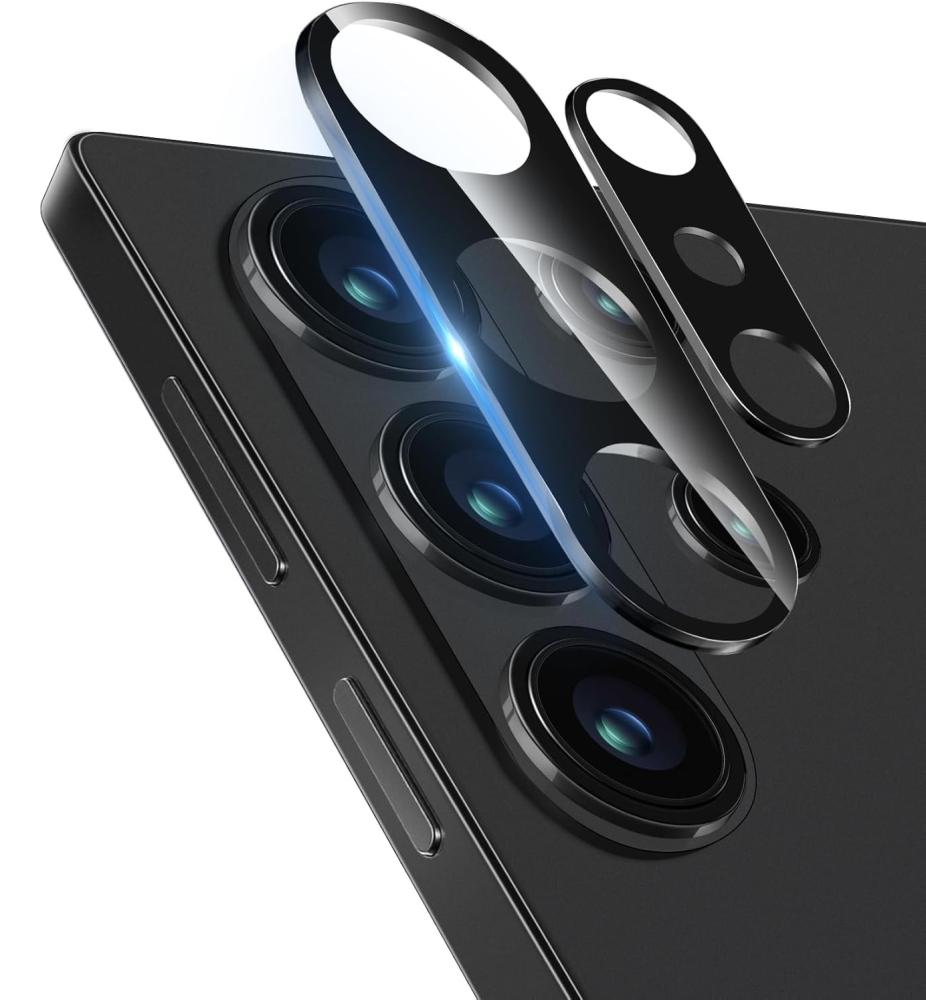  Samsung Galaxy S26 Ultra Linsskydd Härdat Glas Svart - Teknikhallen.se