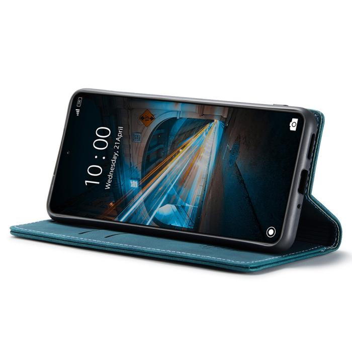 Bild 3, CASEME CASEME Xiaomi 14 Fodral Flip Läder Blå - Teknikhallen.se