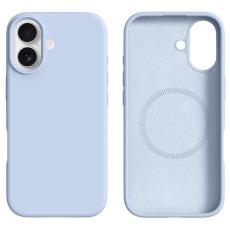  iPhone 17 Skal MagSafe Liquid Silikon Bl&aring; - Teknikhallen.se