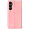  Samsung Galaxy A15 5G Fodral Flip Skin Touch Rosa - Teknikhallen.se