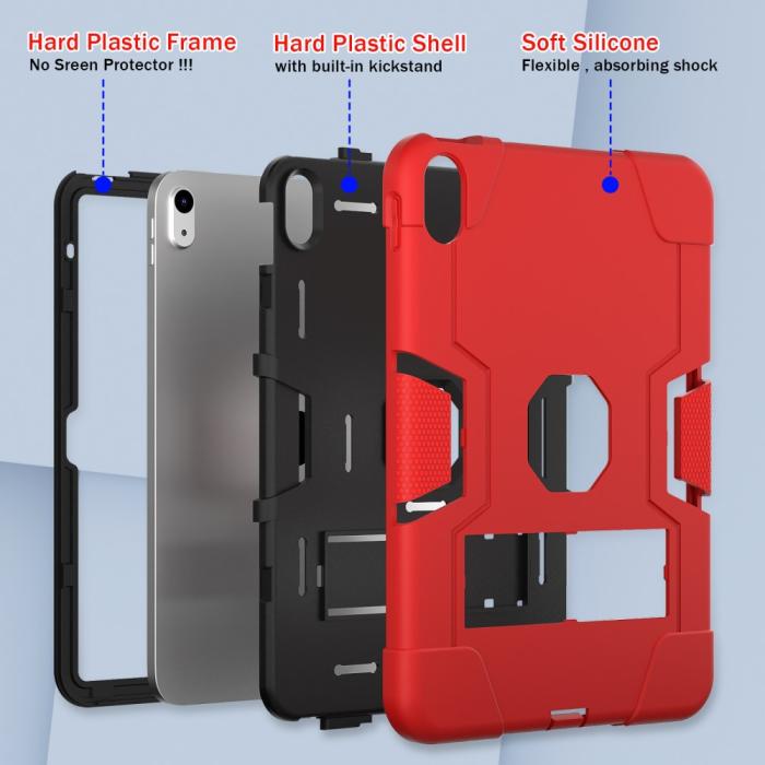 Bild 2,  iPad 11 2025 / 10.9 2022 Shockproof Hybrid Skal Med Kickstand - Teknikhallen.se