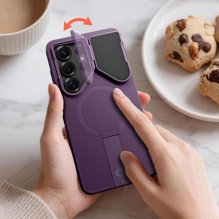 Bild 5, Tech-Protect Tech-Protect Galaxy S26 Ultra Skal MagSafe Kevlar Aura Violet - Teknikhallen.se