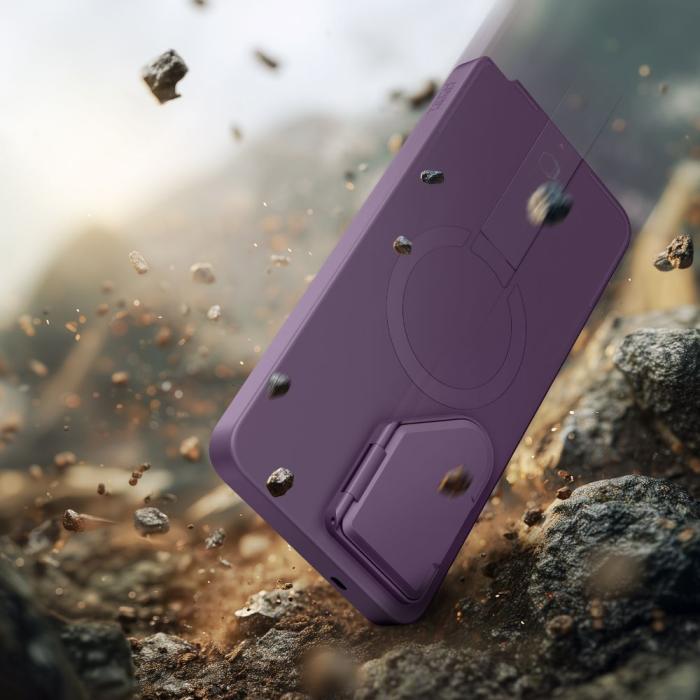 Bild 6, Tech-Protect Tech-Protect Galaxy S26 Ultra Skal MagSafe Kevlar Aura Violet - Teknikhallen.se