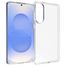  Samsung Galaxy S25 Edge Skal TPU Transparent - Teknikhallen.se