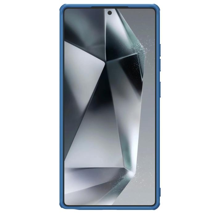 Bild 3, NILLKIN NILLKIN Galaxy S25 Ultra Skal Frosted Shield Pro Blå - Teknikhallen.se