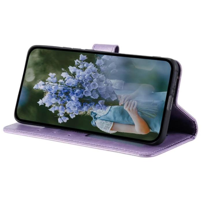 Bild 3,  Xiaomi Redmi Note 12 4G Fodral Mandala Läder Lila - Teknikhallen.se