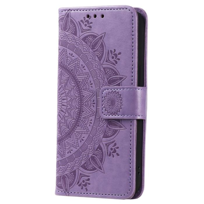 Bild 4,  Xiaomi Redmi Note 12 4G Fodral Mandala Läder Lila - Teknikhallen.se