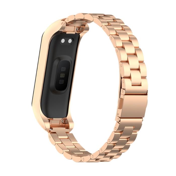 Bild 4,  Samsung Galaxy Fit 2 Lyxigt Metallarmband Roséguld - Teknikhallen.se
