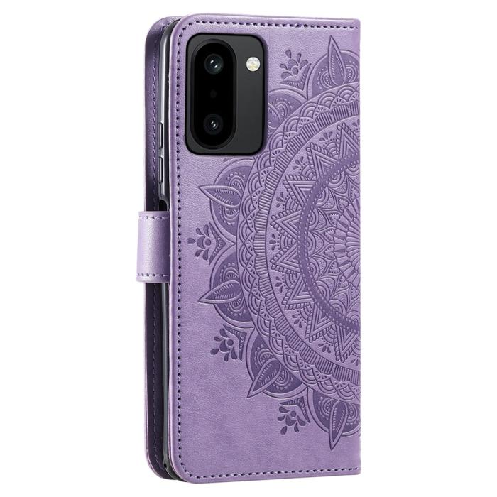 Bild 6,  OnePlus 15R Fodral Mandala Läder Lila - Teknikhallen.se