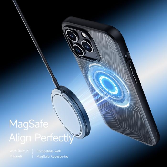 Bild 4, DUX DUCIS DUX DUCIS iPhone 15 Pro Max Skal MagSafe Aimo Series Svart - Teknikhallen.se
