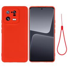  Xiaomi 13 Pro 5G Skal Liquid Silikon R&ouml;d - Teknikhallen.se