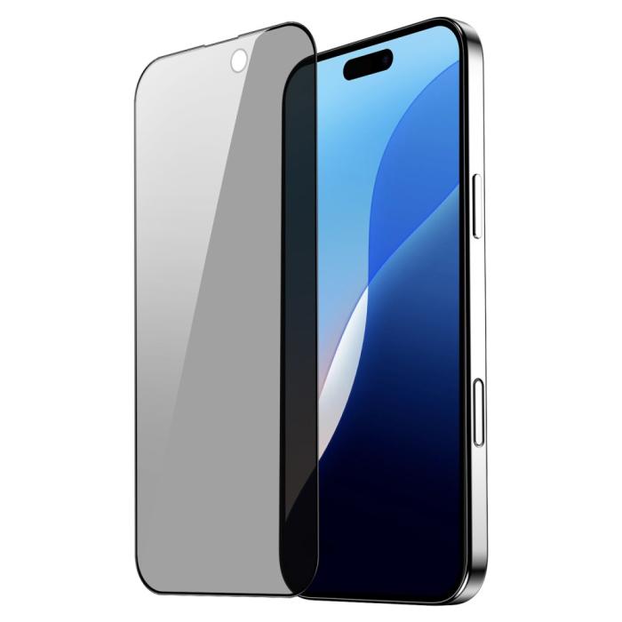 Bild 2, DUX DUCIS DUX DUCIS iPhone 16 Pro Skärmskydd Härdat Glas Privacy - Teknikhallen.se