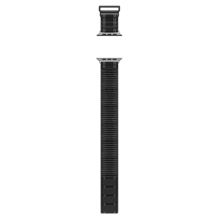 Bild 4, Spigen Spigen Apple Watch 42/44/45/46/49 mm Klockarmband Svart - Teknikhallen.se