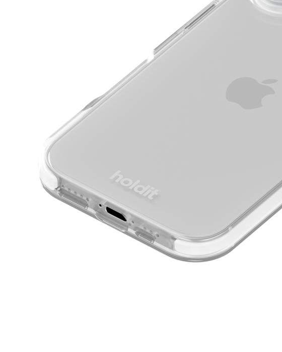 Bild 4, holdit holdit iPhone 17 Mobilskal Seethru White - Teknikhallen.se