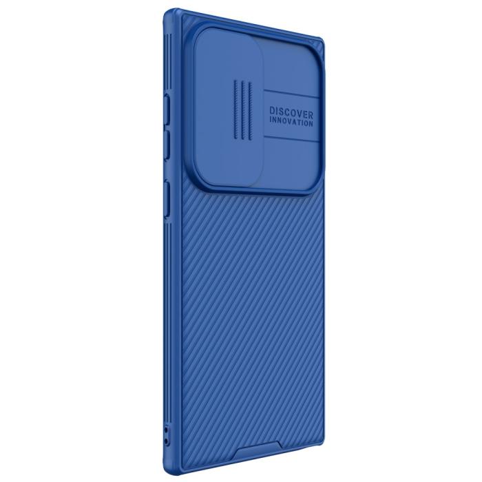 Bild 4, NILLKIN NILLKIN Galaxy S24 Ultra Skal CamShield Pro Blå - Teknikhallen.se