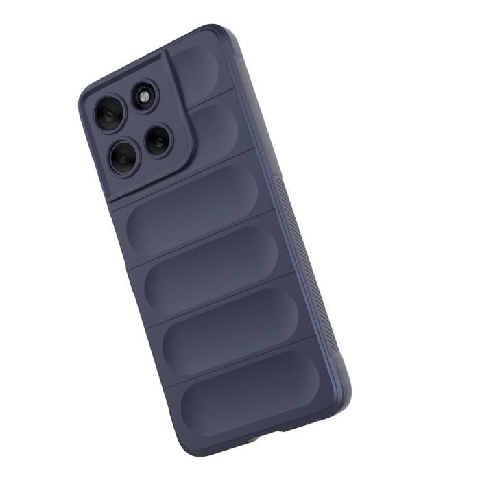 Bild 3,  Motorola Moto G56 5G Skal Magic Shield Blå - Teknikhallen.se
