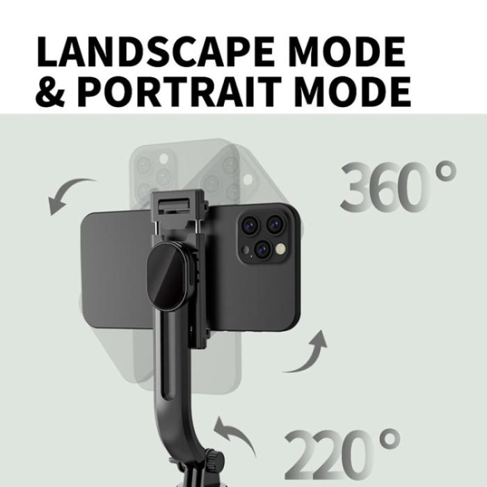 Bild 5,  Bluetooth Selfiestick Tripod 113 cm Svart - Teknikhallen.se