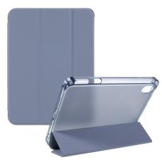  iPad Mini 2024/2021 Fodral Shockproof Tri-Fold Pennh&aring;llare Lila - Teknikhallen.se