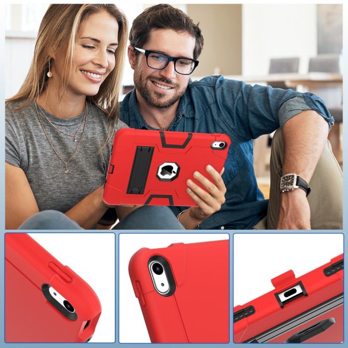 Bild 4,  iPad 11 2025 / 10.9 2022 Shockproof Hybrid Skal Med Kickstand - Teknikhallen.se