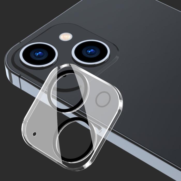 Bild 4, ENKAY ENKAY iPhone 15 / 15 Plus 2-PACK Linsskydd Härdat Glas - Teknikhallen.se