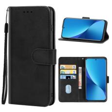  Xiaomi 12 Fodral L&auml;der Svart - Teknikhallen.se