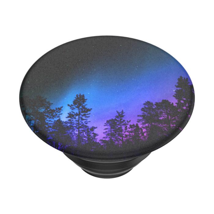 Bild 5, PopSockets PopSockets Avtagbart Grip med Ställfunktion Aurora Woods - Teknikhallen.se