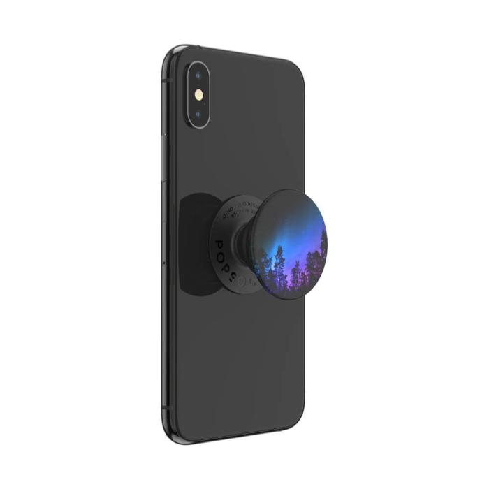 Bild 7, PopSockets PopSockets Avtagbart Grip med Ställfunktion Aurora Woods - Teknikhallen.se