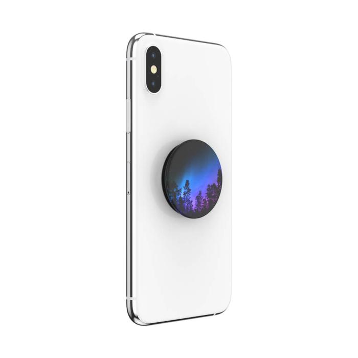 Bild 8, PopSockets PopSockets Avtagbart Grip med Ställfunktion Aurora Woods - Teknikhallen.se