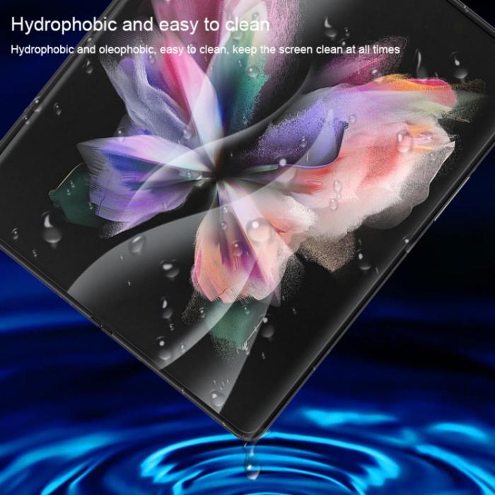 Bild 5,  Samsung Galaxy Z Flip 4 Skärmskydd HydroGel Film - Teknikhallen.se