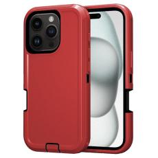  iPhone 16 Pro Max Skal Extreme Shockproof R&ouml;d - Teknikhallen.se