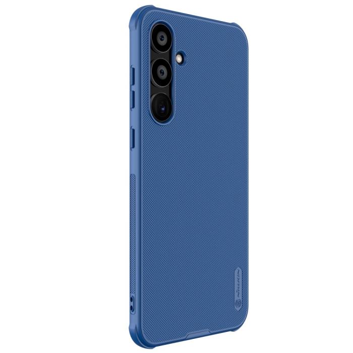 Bild 3, NILLKIN NILLKIN Galaxy A55 5G Skal Frosted Shield Pro Blå - Teknikhallen.se