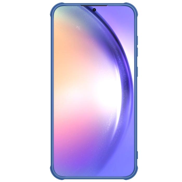 Bild 4, NILLKIN NILLKIN Galaxy A55 5G Skal Frosted Shield Pro Blå - Teknikhallen.se