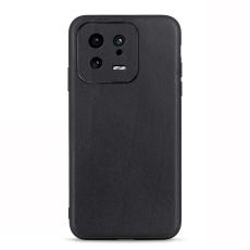  Xiaomi 13 5G Skal &Auml;kta L&auml;der Svart - Teknikhallen.se