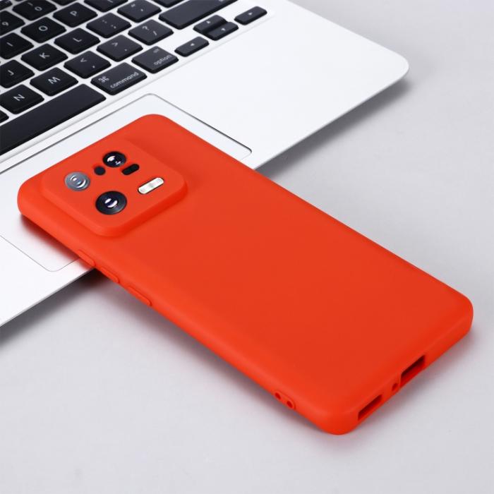 Bild 6,  Xiaomi 13 Pro 5G Skal Liquid Silikon Röd - Teknikhallen.se
