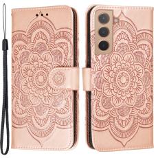 Samsung Galaxy S22 Plus Fodral Mandala Flower Ros&eacute;guld - Teknikhallen.se