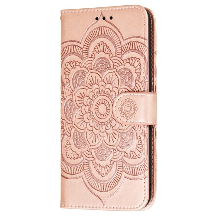 Bild 2,  Samsung Galaxy S22 Plus Fodral Mandala Flower Roséguld - Teknikhallen.se