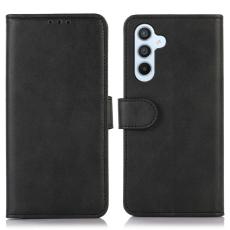  Samsung Galaxy A05s 4G Fodral L&auml;der Svart - Teknikhallen.se