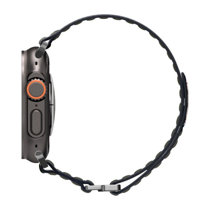 Bild 3, Spigen Spigen Apple Watch 42/44/45/46/49 mm Klockarmband Grön - Teknikhallen.se