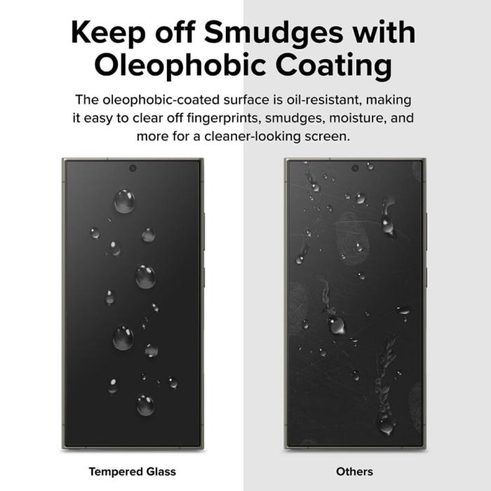 Bild 2,  Galaxy S25 Plus/S24 Plus 2-PACK Skärmskydd Heltäckande Härdat Glas - Teknikhallen.se