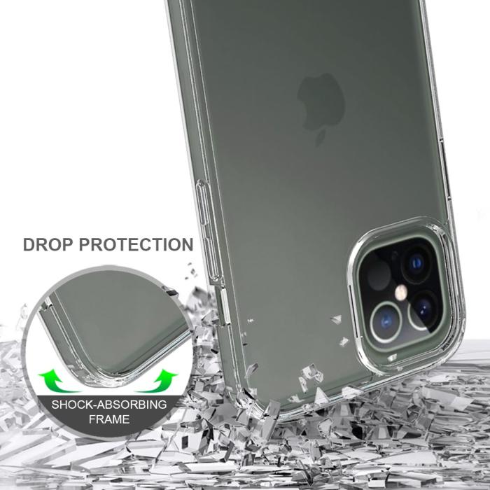 Bild 4,  iPhone 12 Pro Max - Akryl+TPU Transparent Skal - Teknikhallen.se