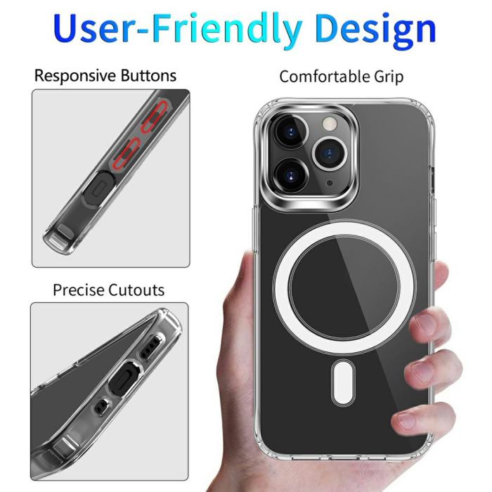 Bild 3,  iPhone 13 Pro Max - MagSafe Shockproof Akryl/TPU Skal - Teknikhallen.se