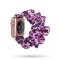  Scrunchie Silk Pink Leopard Armband Apple Watch 42/44/45/49 mm - Teknikhallen.se